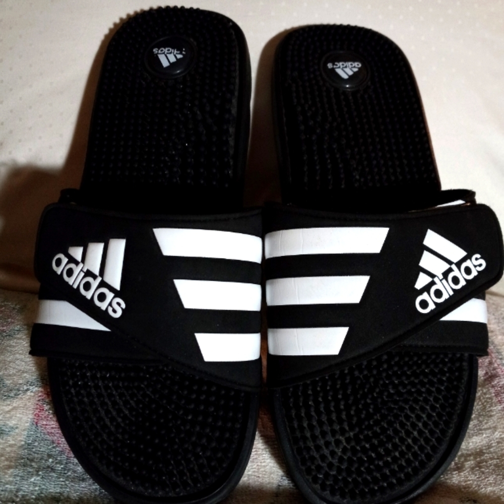Adidas slides mens 12